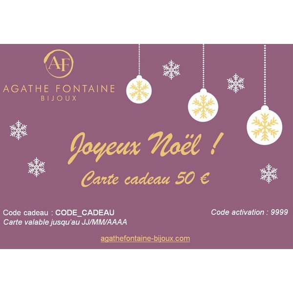   Carte cadeau Email - Logo boules de Noël 1": Gift  Cards