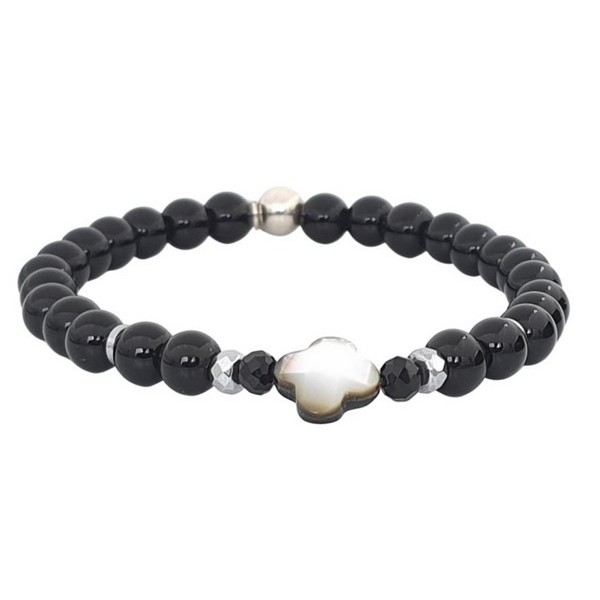 Bracelet Silver Lucky Charm - nacre