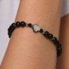 Bracelet Silver Lucky Charm - nacre