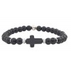 Bracelet Silver Faith - onyx