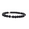 Bracelet Little Hematite Silver Onyx