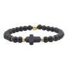 Bracelet Golden Faith - onyx